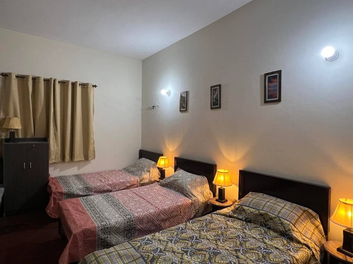 Three Seater Room at Javeria girls Hostel